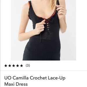 UO crochet dress